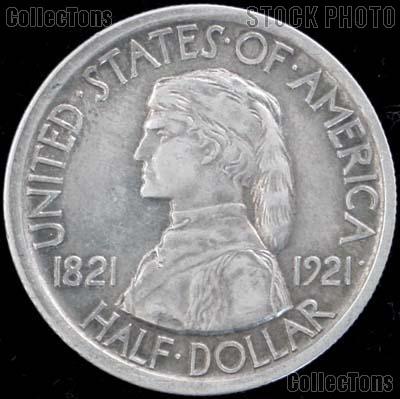 Missouri Centennial Silver Commemorative Half Dollar (1921) in XF+ Condition