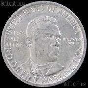 Booker T. Washington Memorial Silver Commemorative Half Dollar (1946-1951) in XF+ Condition