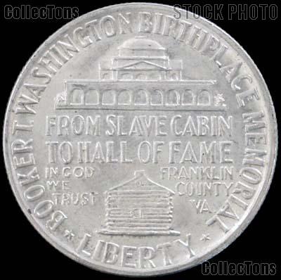 Booker T. Washington Memorial Silver Commemorative Half Dollar (1946-1951) in XF+ Condition