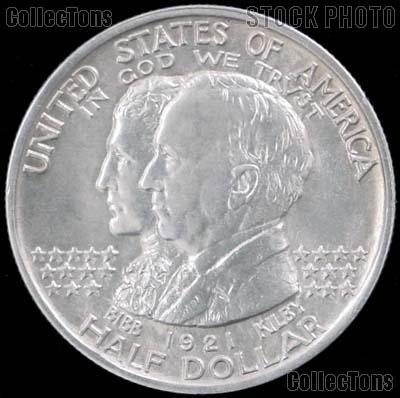 Alabama Centennial Silver Commemorative Half Dollar (1921) in XF+ Condition