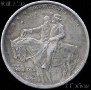 Stone Mountain Memorial Silver Commemorative Half Dollar (1925) in XF+ Condition