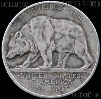California Diamond Jubilee Silver Commemorative Half Dollar (1925) in XF+ Condition