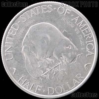 Albany New York Charter 250th Anniversary Silver Commemorative Half Dollar (1936) in XF+ Condition