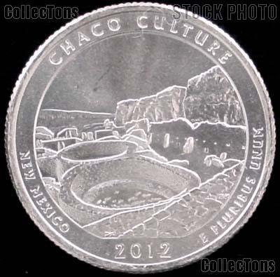 2012-P New Mexico Chaco Culture National Park Quarter GEM BU America the Beautiful