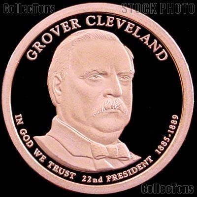 2012-S Grover Cleveland 1885 Presidential Dollar GEM PROOF Coin