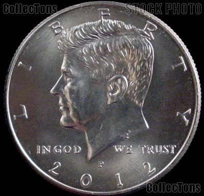 2012-P Kennedy Half Dollar GEM BU 2012 Kennedy Half