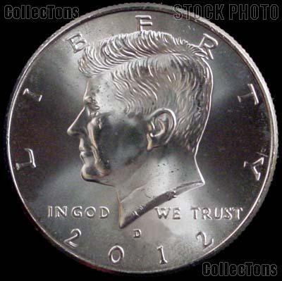 2012-D Kennedy Half Dollar GEM BU 2012 Kennedy Half