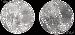 2012 P & D Jefferson Nickels Gem BU (Brilliant Uncirculated)