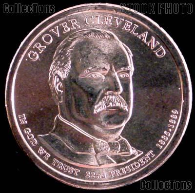 2012-P Grover Cleveland 1885 Presidential Dollar GEM BU 2012 Cleveland Dollar