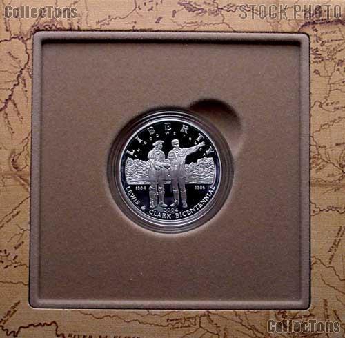 2004 Lewis and Clark Coin and Pouch Set from the US Mint