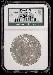 1884-O Morgan Silver Dollar from the Binion Collection in NGC MS 63