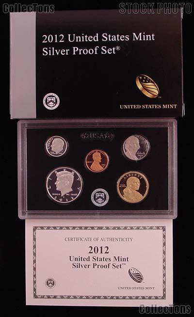 2012 SILVER PROOF SET * ORIGINAL * 14 Coin U.S. Mint Proof Set