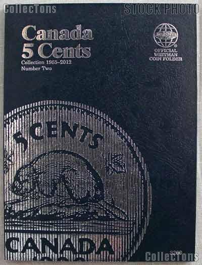 Whitman Canada 5 Cents Folder 1965-2012 #3200