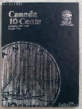 Whitman Canada 10 Cents Folder 1937-1989 #3203