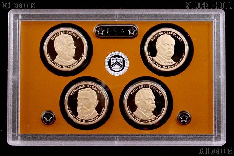 2012 U.S. Mint Presidential Dollar Proof Set - 4 Coins