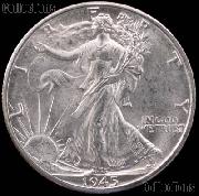 1945 Walking Liberty Silver Half Dollar * Choice BU 1945 Walker