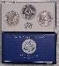 1983 Olympic Discus Thrower 3-Coin (P,D,S) Commemorative Uncirculated (BU) Silver Dollar Set