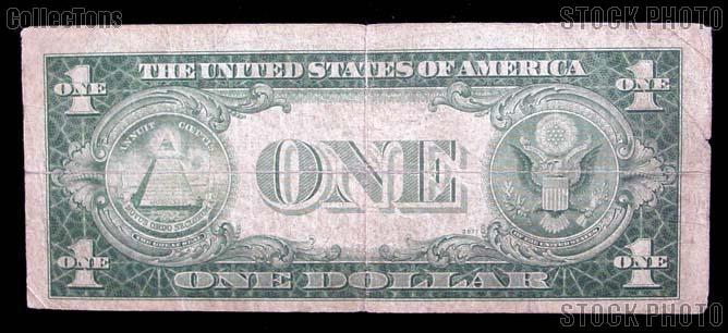 One Dollar Bill North Africa Note Yellow Seal US Currency
