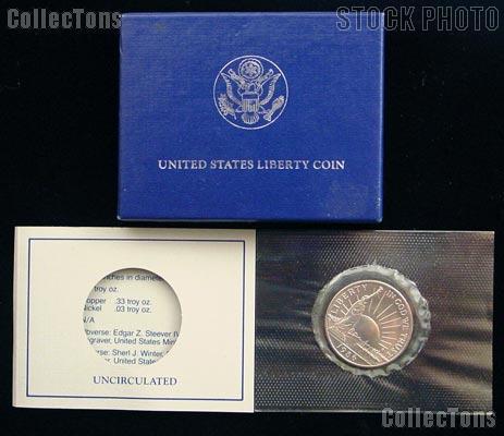 1986-D Statue of Liberty Commemorative Uncirculated (BU) Clad Half Dollar