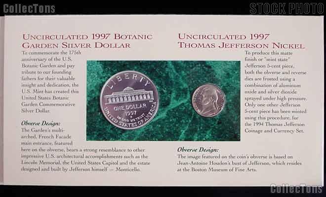 1997 Botanic Gardens Coinage and Currency Commemorative Set