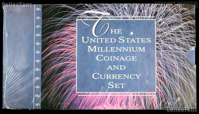 United States Millennium Coinage and Currency Set - Sealed