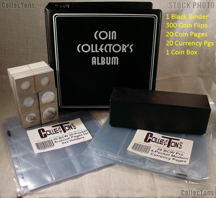 Album Monete SCHULZ Verde | Custodia 221 Monete | Porta Monete 50p £1 £2