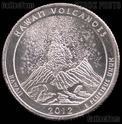 2012-P Hawaii Volcanoes National Park Quarter GEM BU America the Beautiful