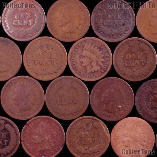 1865 Indian Head Cent - Better Date Filler