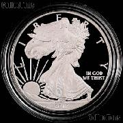 2012-S American Silver Eagle PROOF Coin in Capsule