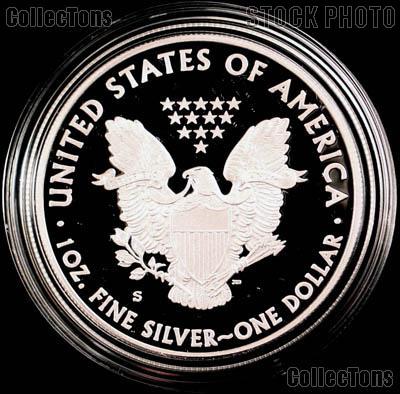 2012-S American Silver Eagle PROOF Coin in Capsule