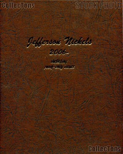 Dansco Coin Album # 8114 For Jefferson Nickels From 2006-2029p Inc Proofs 