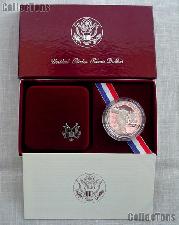 1983-S Los Angles Olympiad Discus Thrower Commemorative Proof Silver Dollar