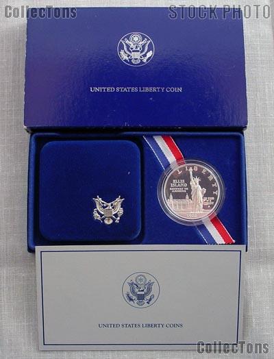 1986-S Statue of Liberty Centennial Commemorative Proof Silver Dollar