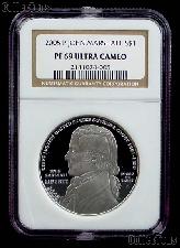 2005-P Chief Justice John Marshall Silver Commemorative PROOF Dollar in NGC PF 69 ULTRA CAMEO