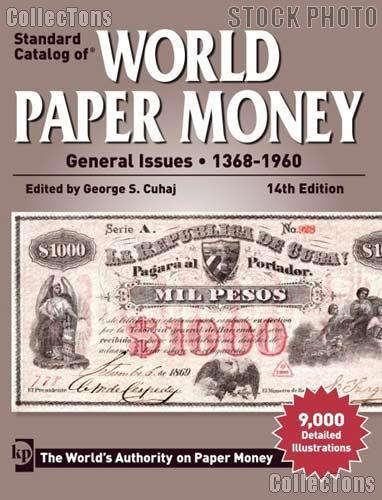 Krause Standard Catalog of World Paper Money General Issues 1368-1960 14th Edition by Cuhaj - Paperback