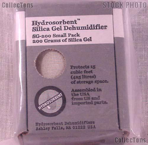 Silica Gel Dehumidifier Desiccant - 200 Gram Moisture Protection
