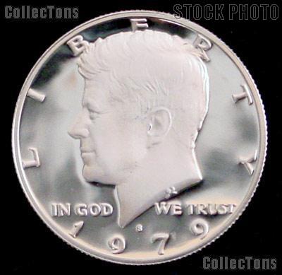 1979-S Kennedy PROOF Half Dollar Type 2 Clear S