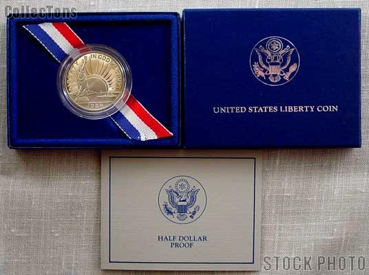 1986-S Statue of Liberty Commemorative PROOF Clad Half Dollar