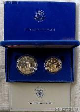 1986 Statue of Liberty Two Coin Commemorative PROOF Set