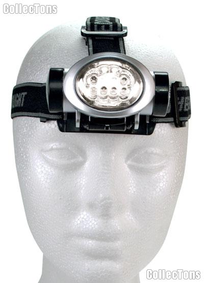 Headlamp 8 LED Head Lamp with 4 Settings