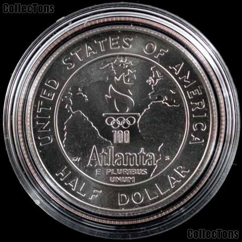 1995-S BU Atlanta Olympiad Baseball Commemorative Half Dollars