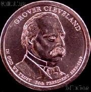 2012-P Grover Cleveland 1893 Presidential Dollar GEM BU 2012 Cleveland Dollar