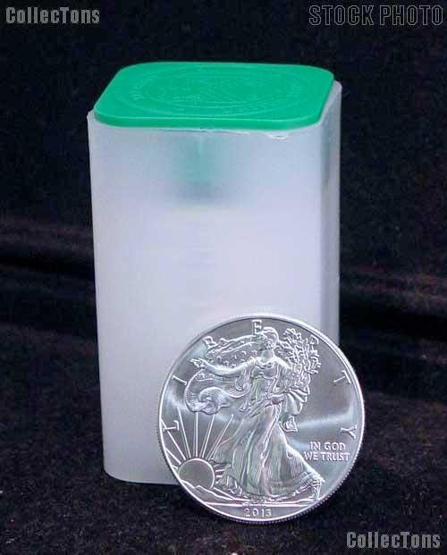 2013 American Silver Eagle Dollar Roll BU Original Roll