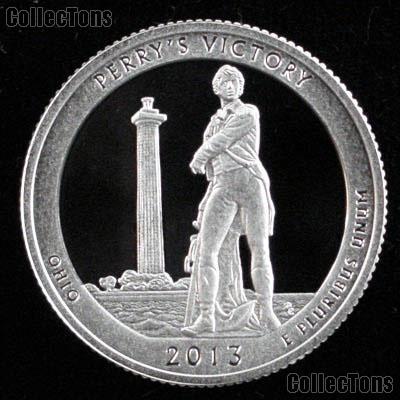 2013-S Ohio Perry's Victory and International Peace Memorial National Park Quarter GEM SILVER PROOF America the Beautiful