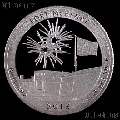 2013-S Maryland Fort McHenry National Park Quarter GEM PROOF America the Beautiful