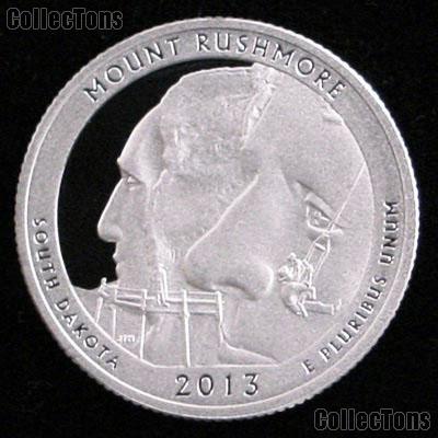 2013-S South Dakota Mount Rushmore National Park Quarter GEM SILVER PROOF America the Beautiful