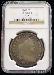 1800 Draped Bust Heraldic Eagle Reverse Silver Dollar BB-186 B-4 in NGC F 15