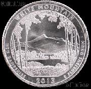 2013-P New Hampshire White Mountain National Park Quarter GEM BU America the Beautiful