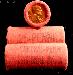 1955 Lincoln Wheat Cent  25 Coin Original Bank Wrapped Roll (OBW) H/T