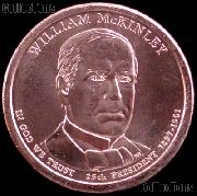 2013-D William McKinley Presidential Dollar GEM BU 2013 McKinley Dollar